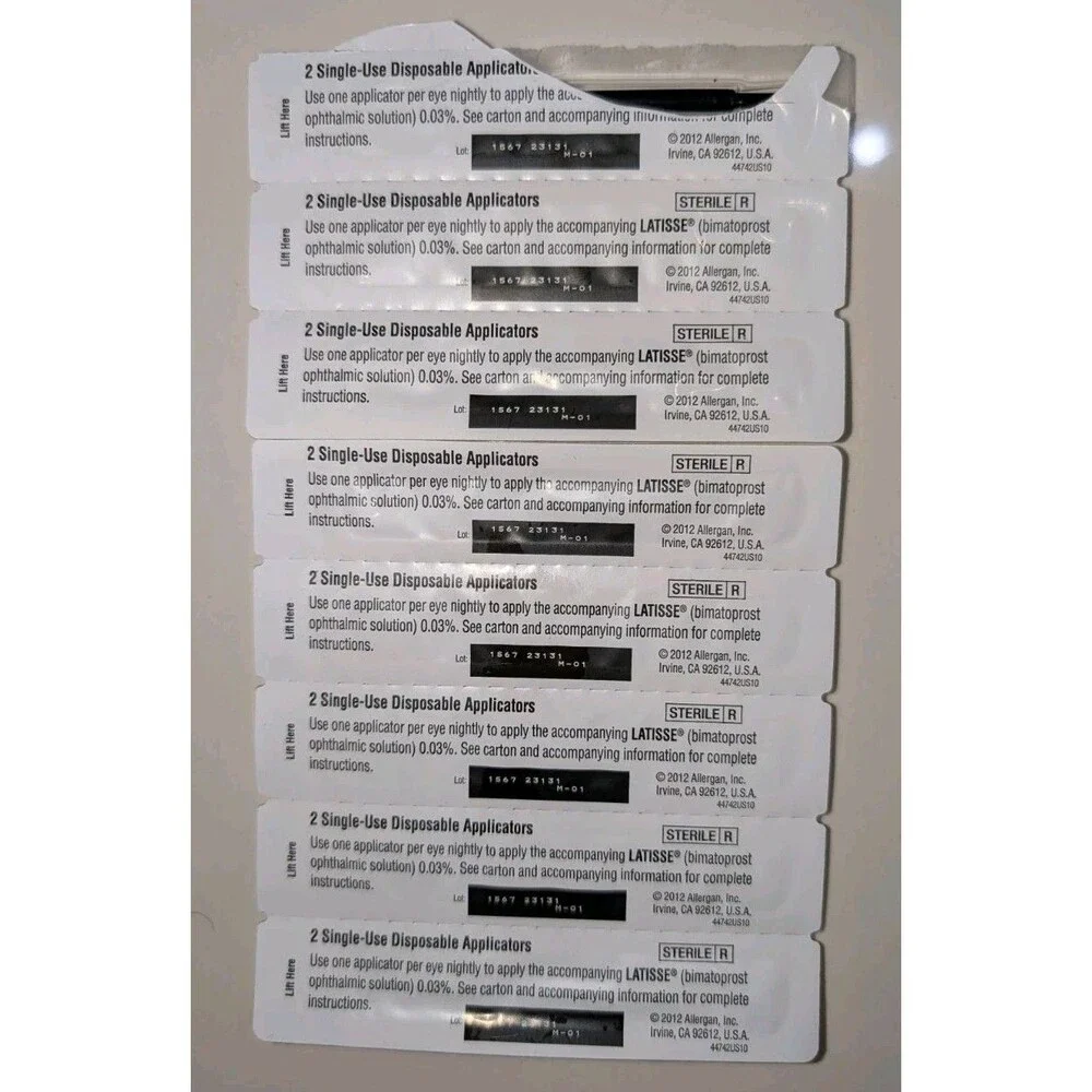 Disposable Eyelash Applicator Brushes - 16 Ct NIP - Sterile